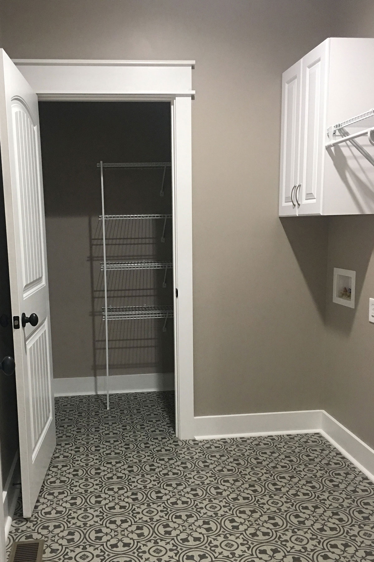 trumark construction custom home valleydale laundry room