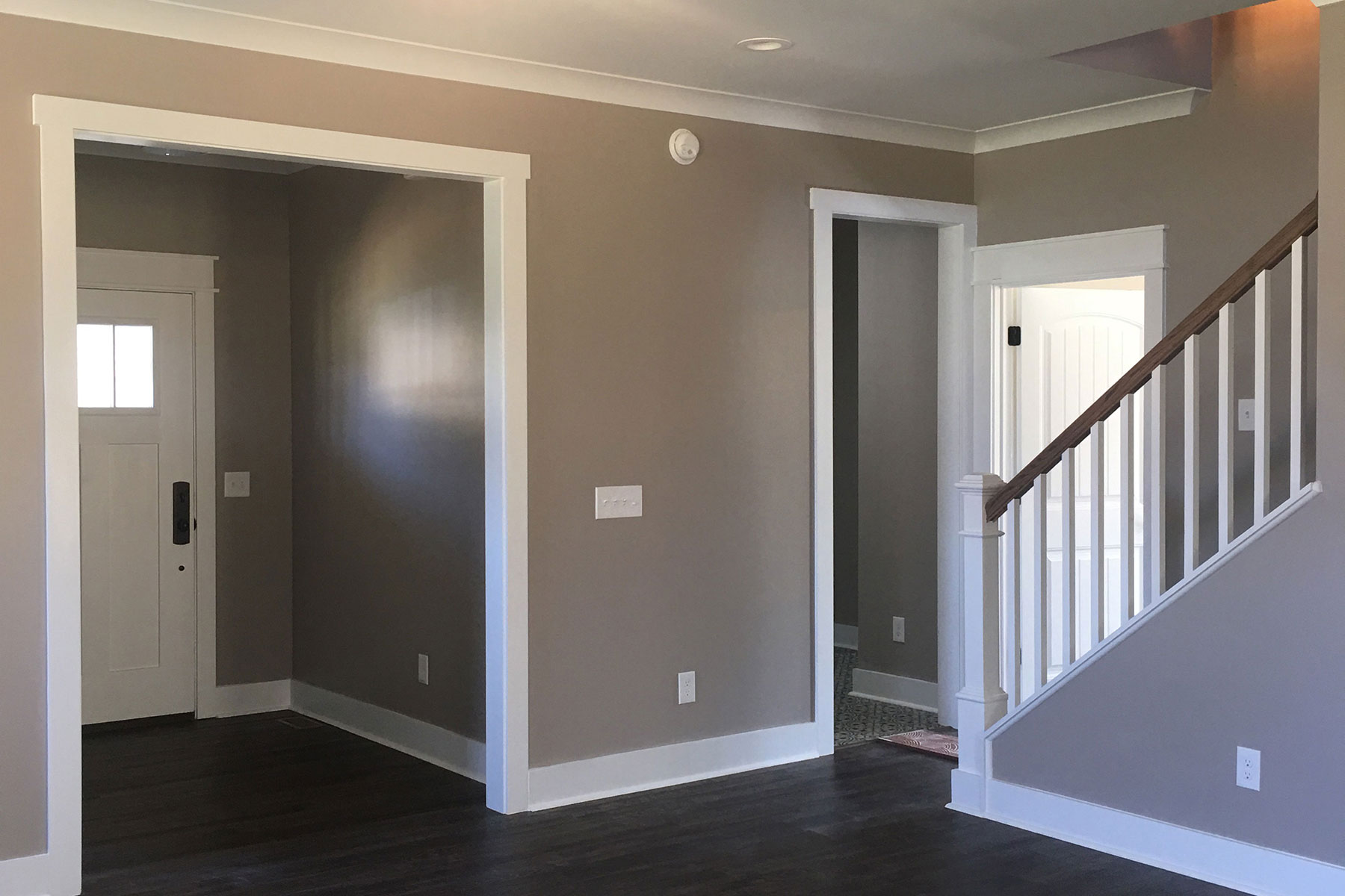 trumark construction custom home valleydale entry