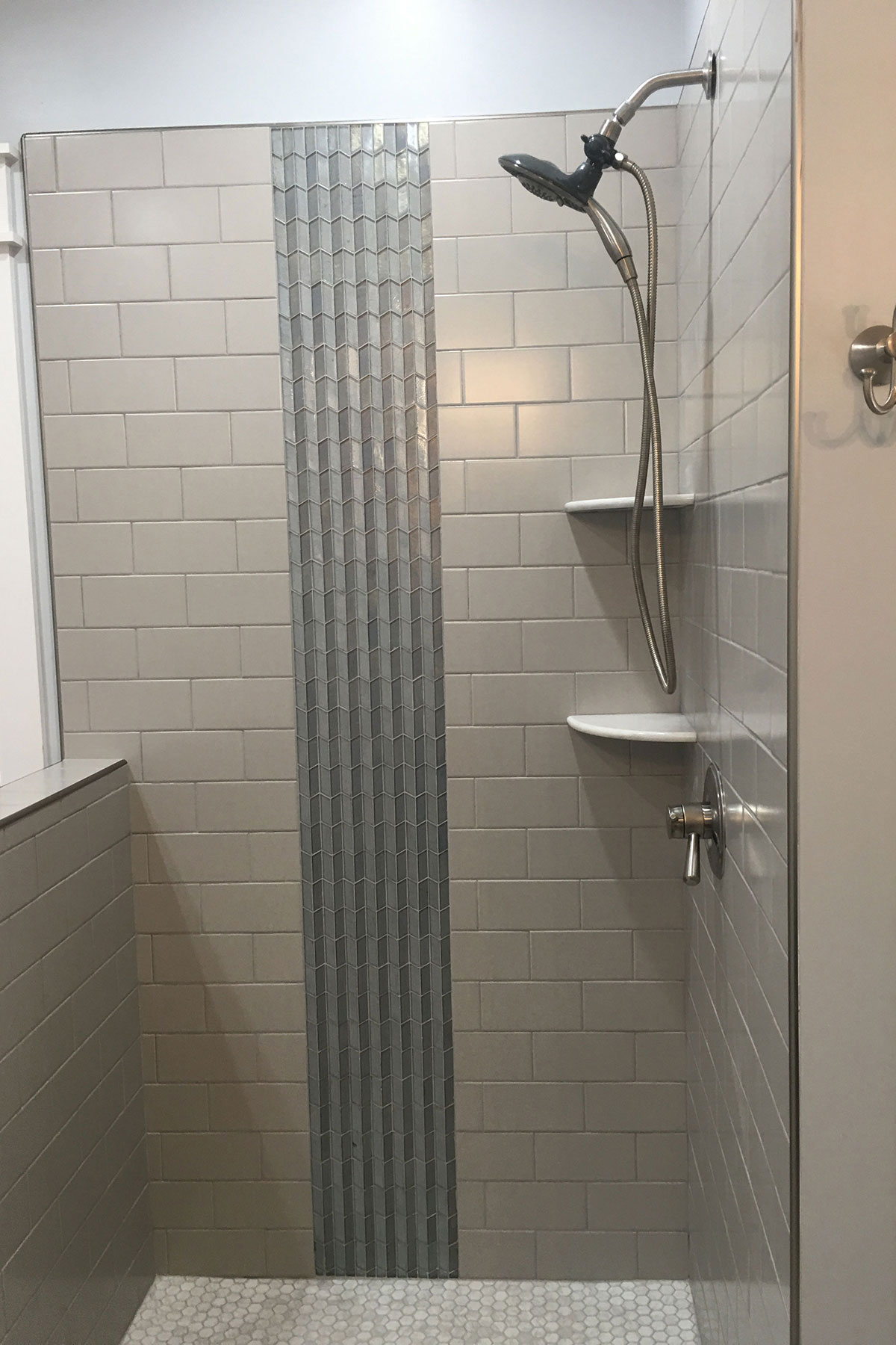 trumark construction custom home valleydale master shower