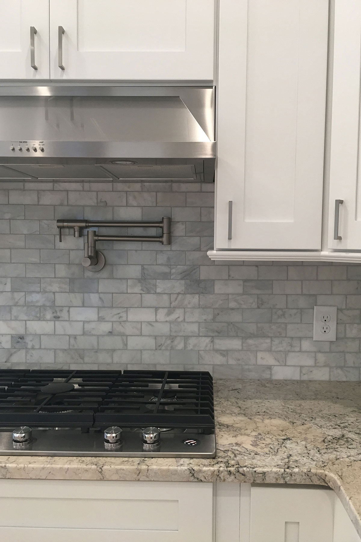 trumark construction custom home branch kitchen backsplash