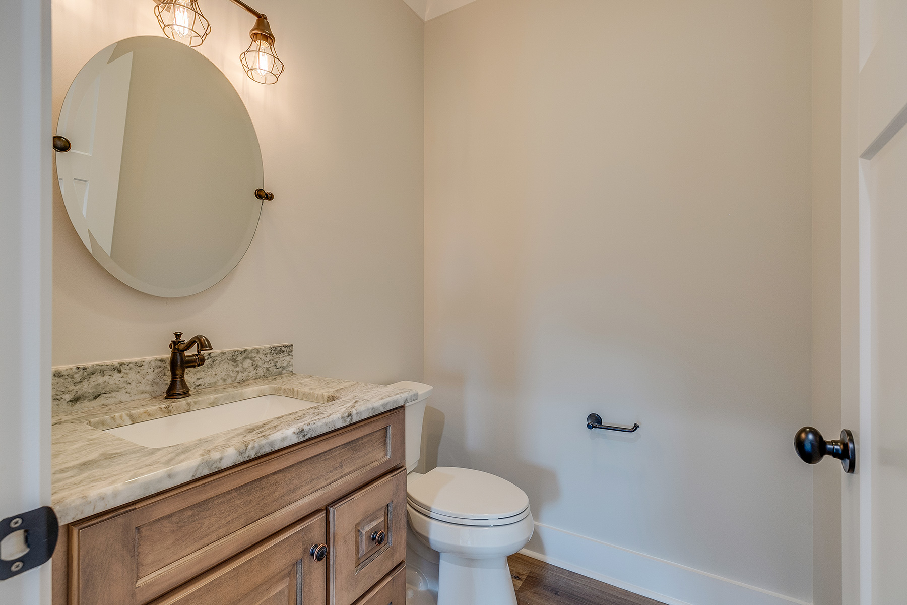 trumark construction custom home spare bathroom