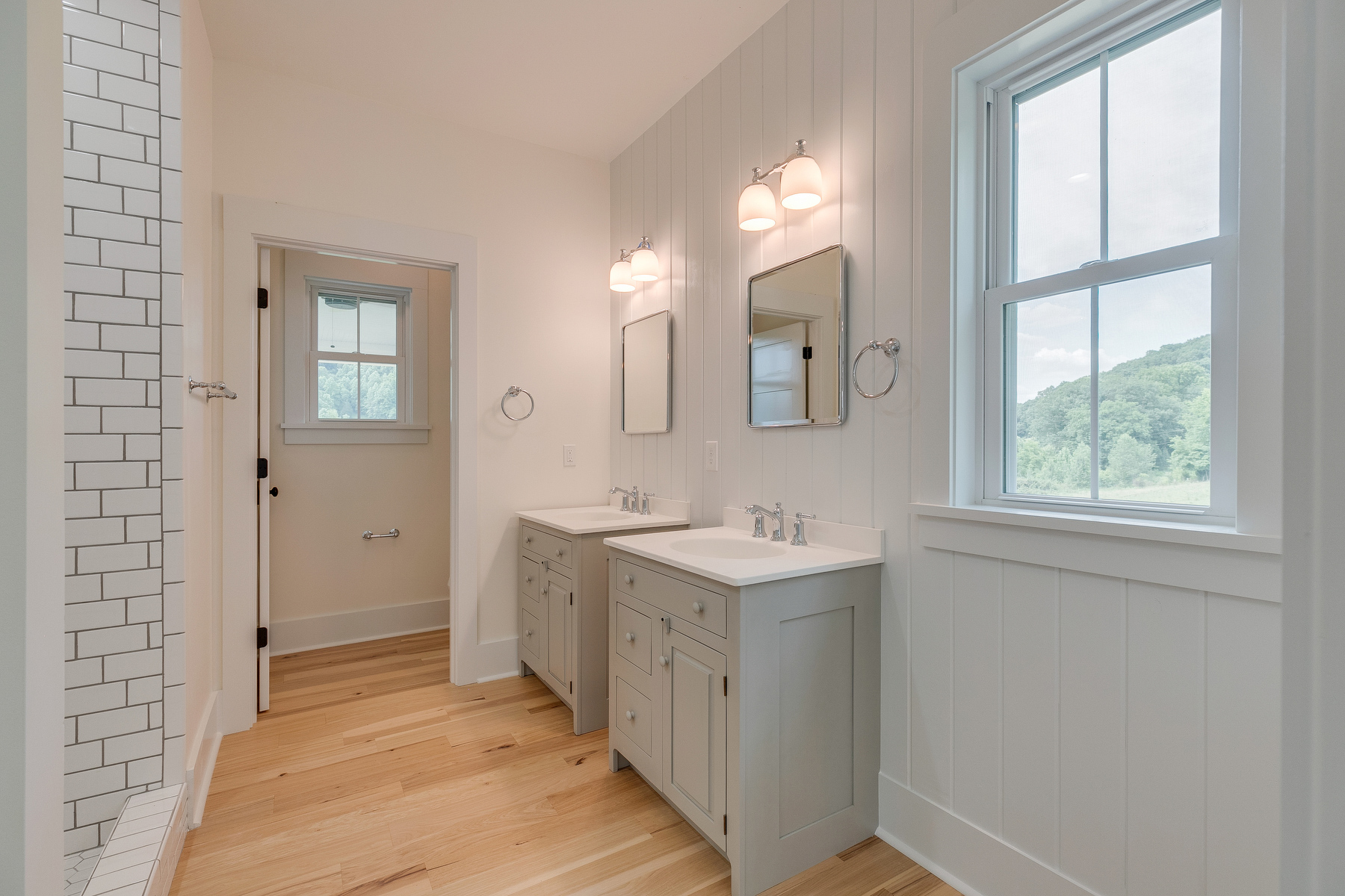 trumark construction custom home harr town master bathroom