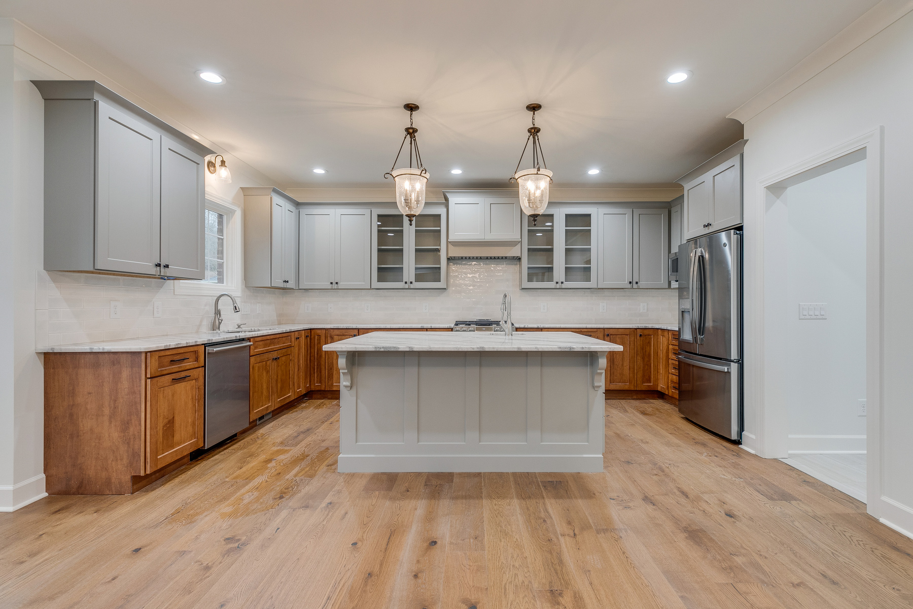 trumark construction custom home cox hollow kitchen