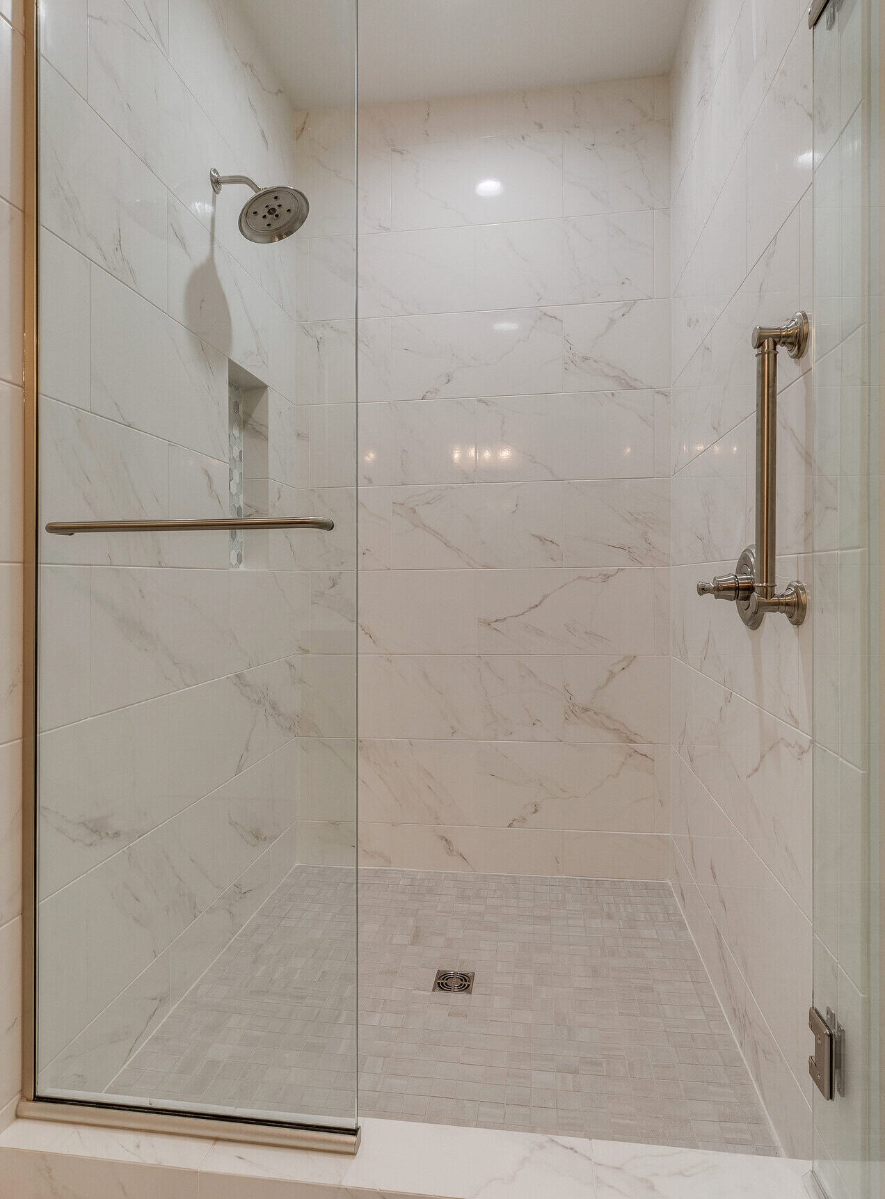 trumark construction custom home cox hollow master shower