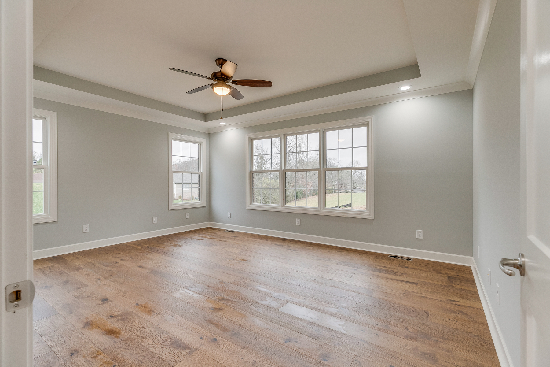 trumark construction custom home cox hollow master bedroom