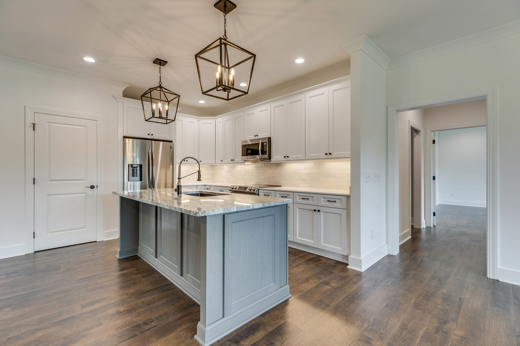 trumark construction custom home bloomingdale kitchen