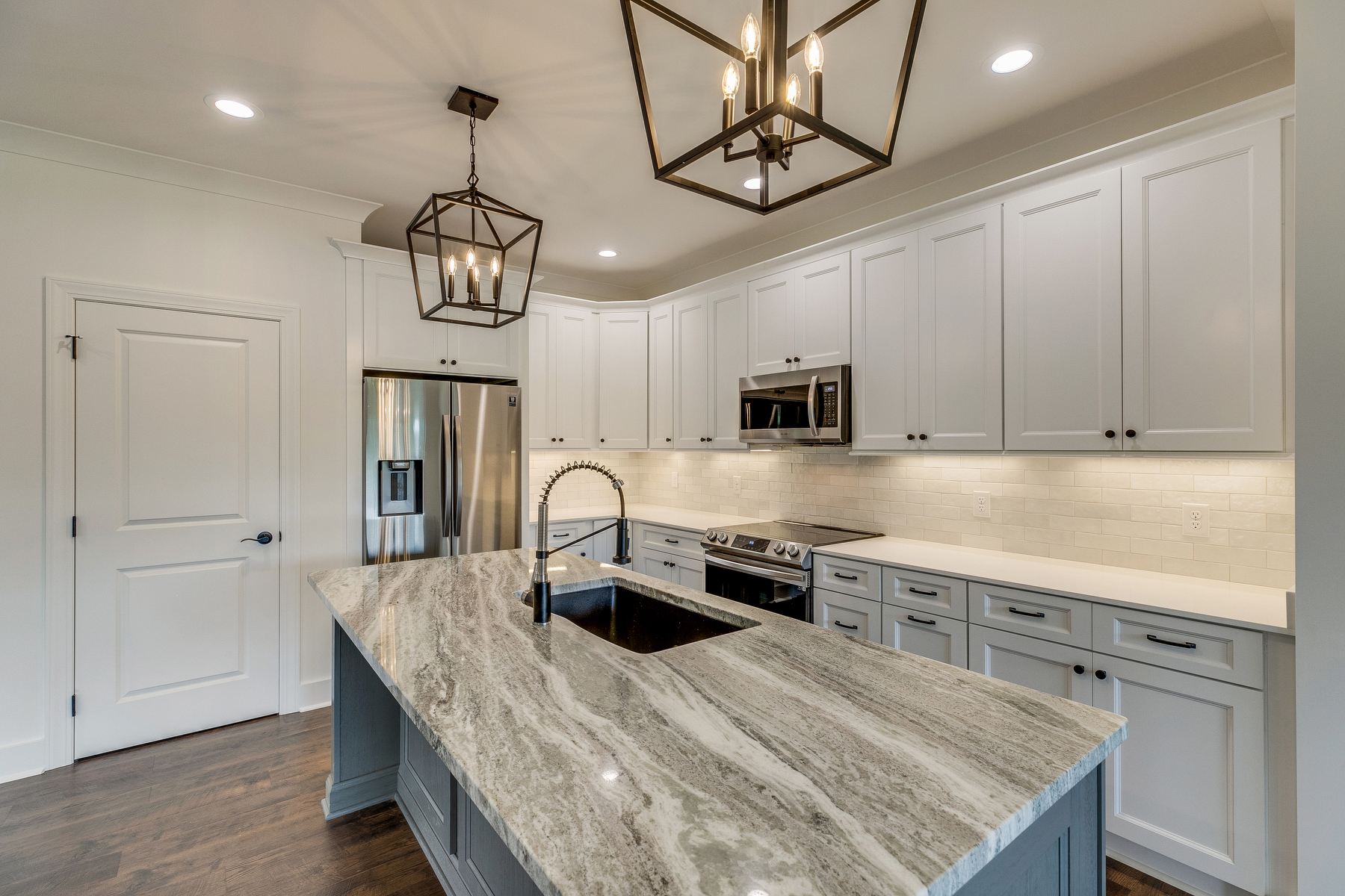 trumark construction custom home bloomingdale kitchen