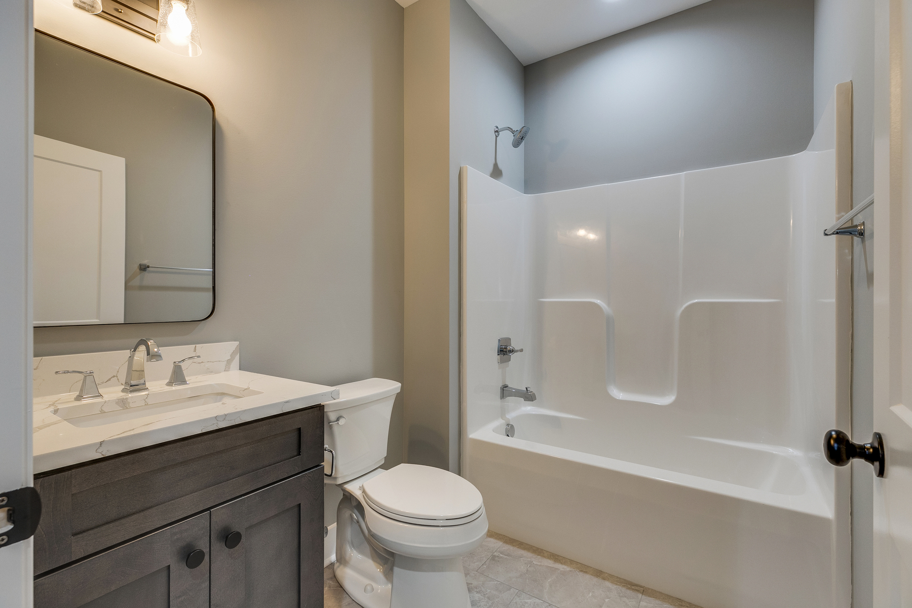 trumark construction custom home london road bathroom