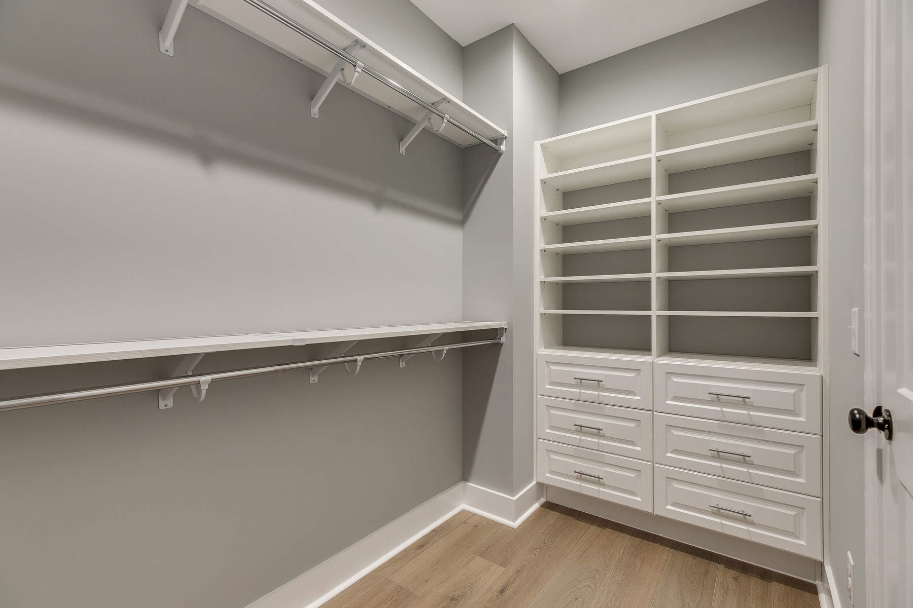 trumark construction custom home london road master closet