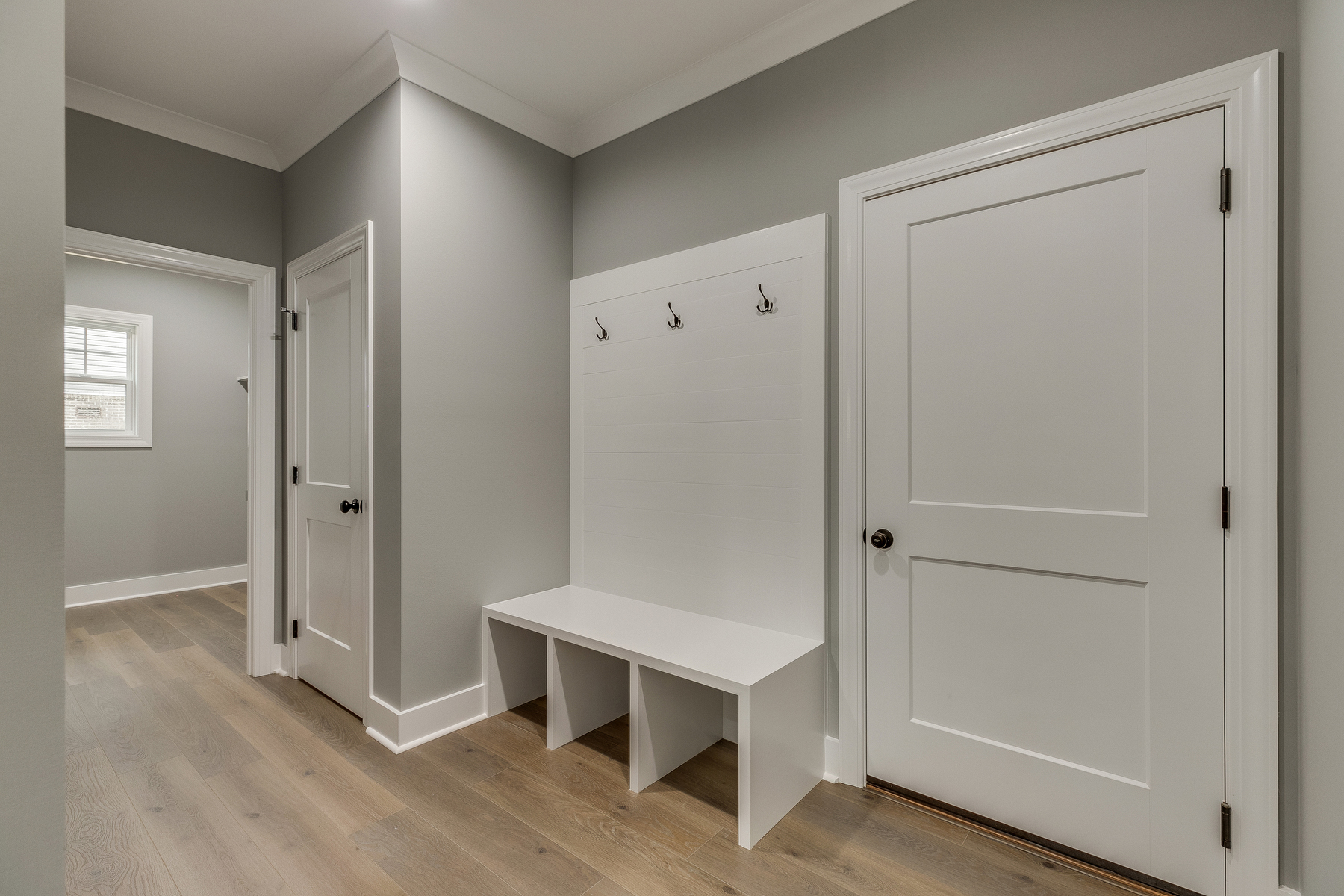 trumark construction custom home london road mudroom