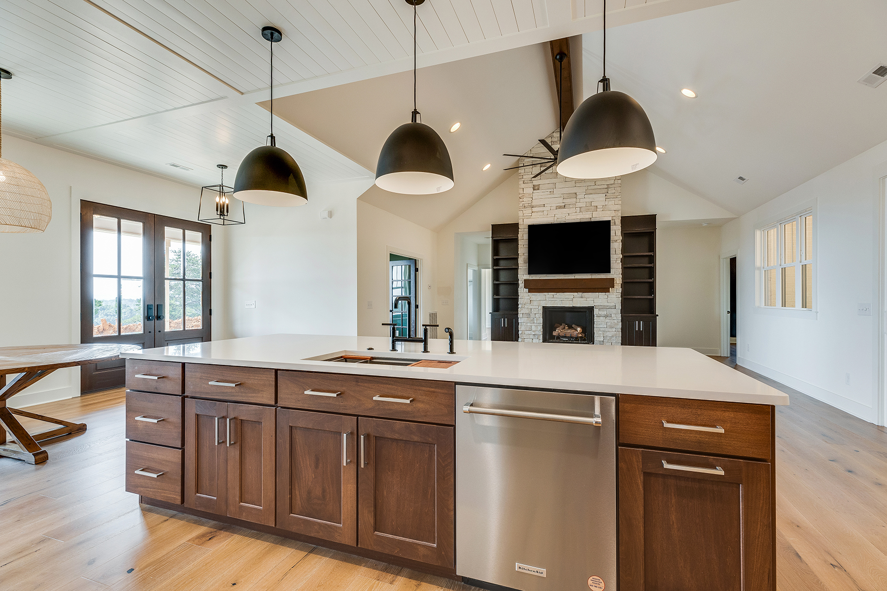 trumark construction custom home victoria lee way kitchen