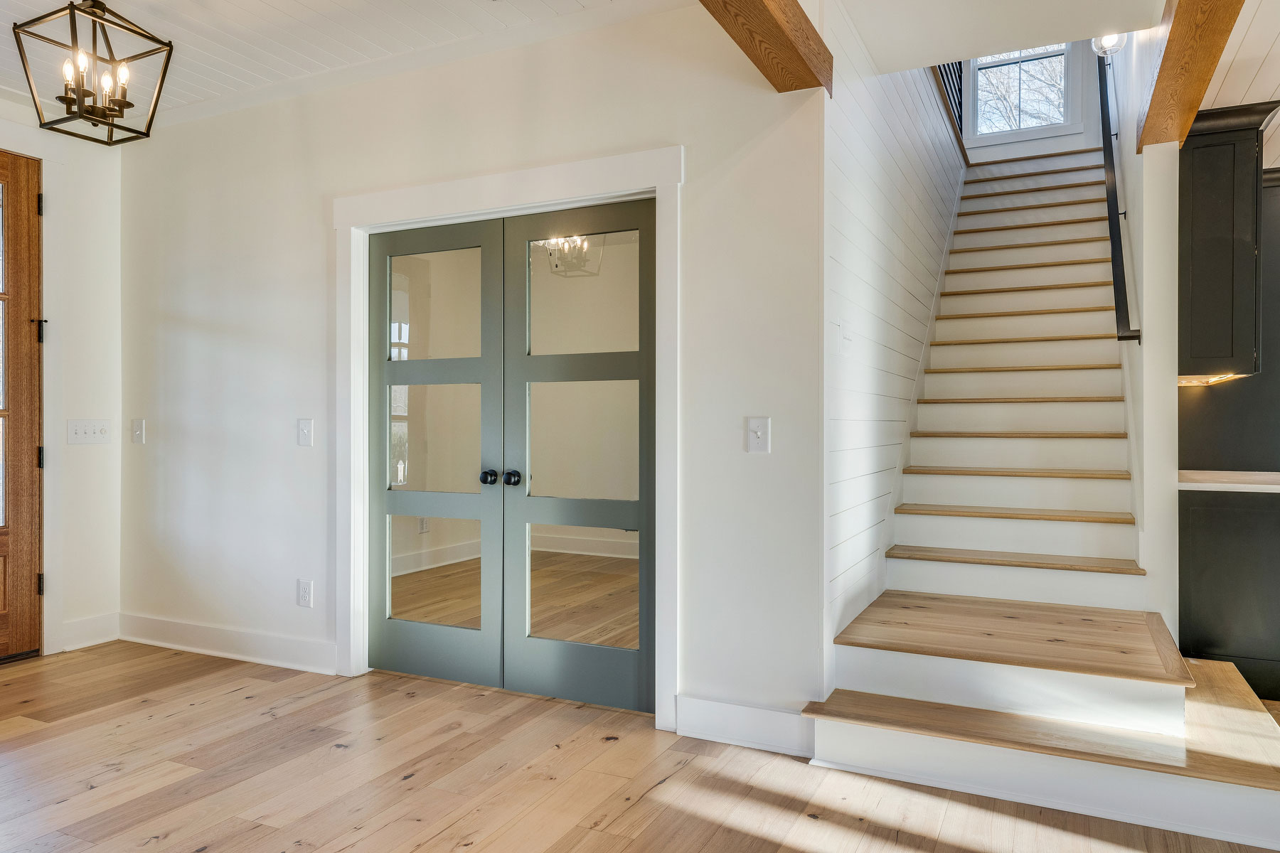 trumark construction custom home rock springs II stairwell