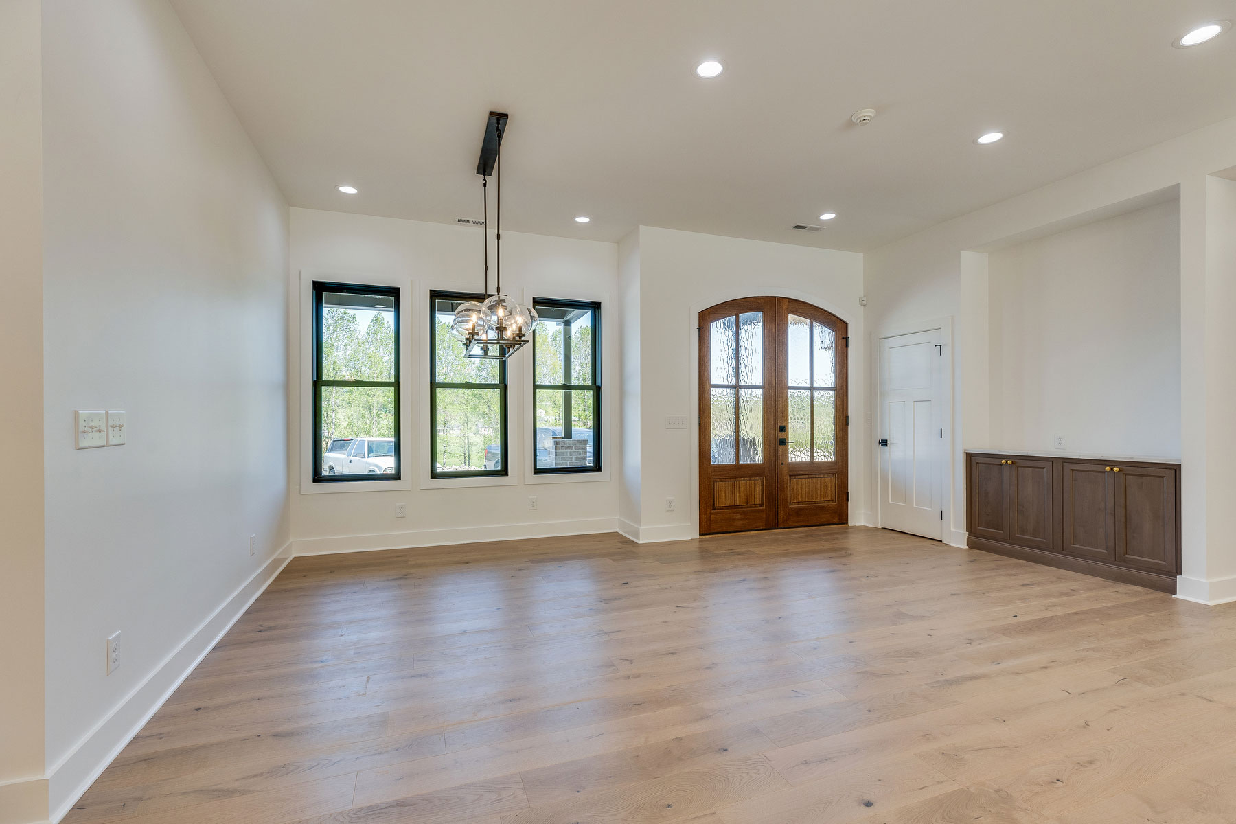 trumark construction custom home rock springs dining room