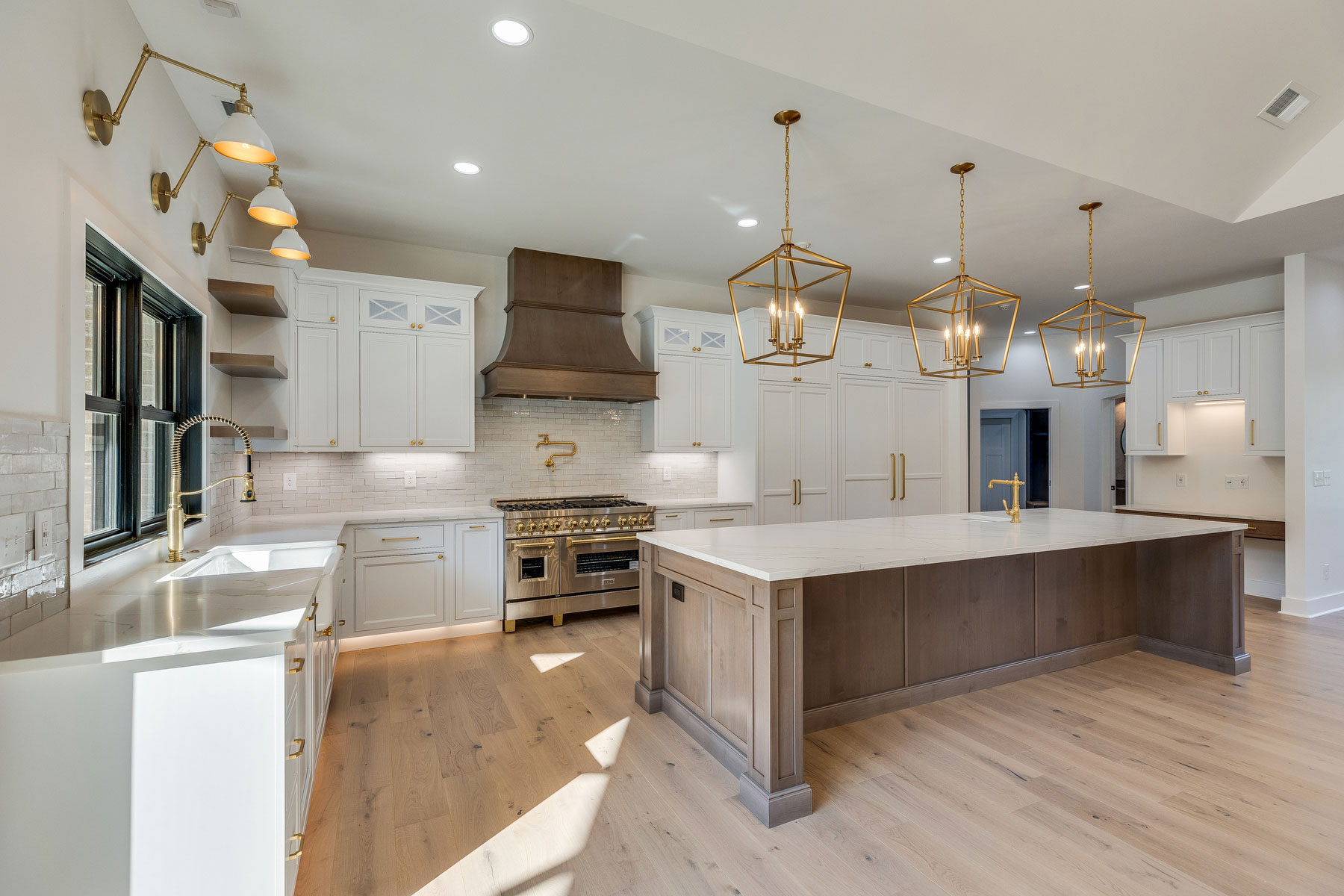 trumark construction custom home rock springs kitchen