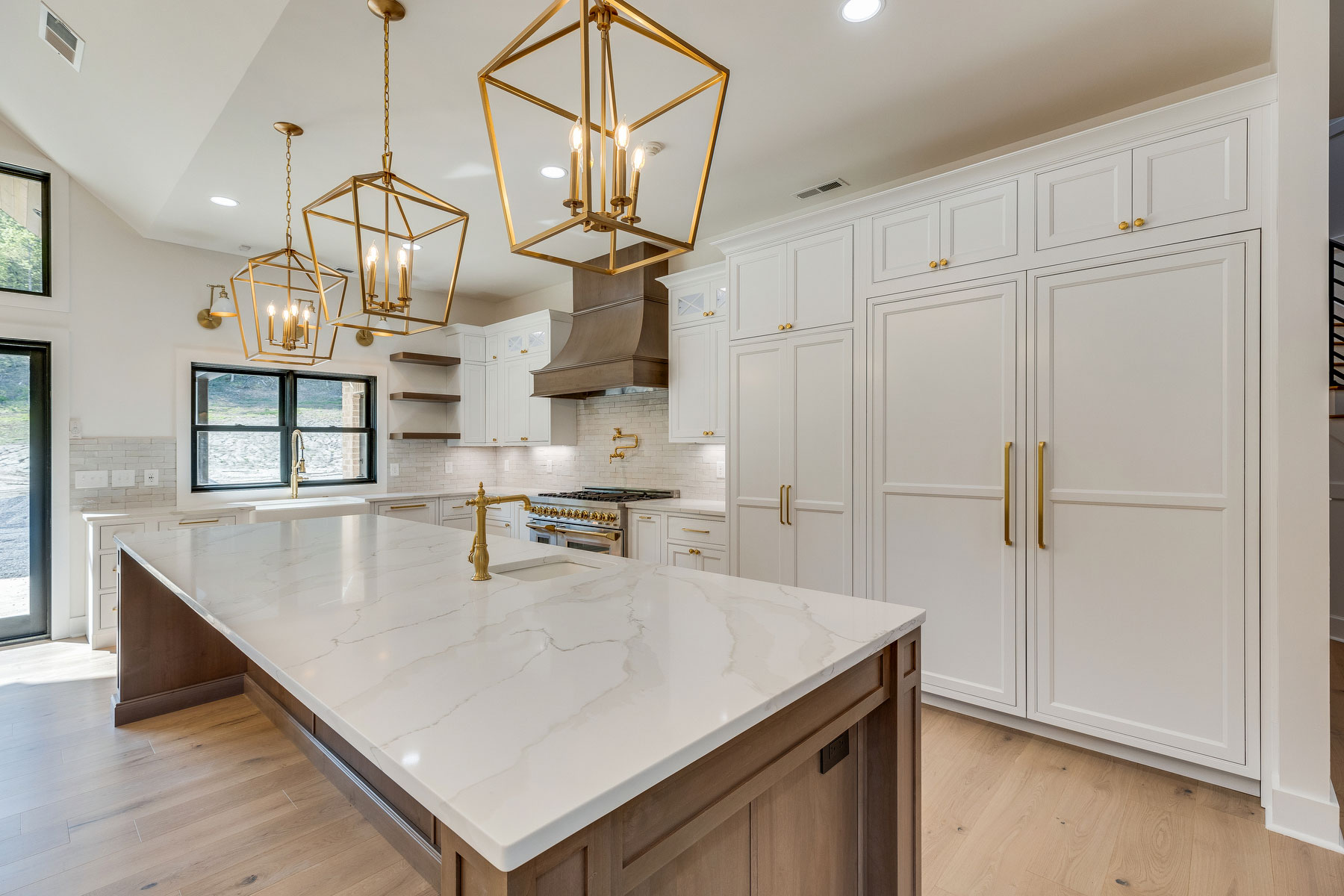 trumark construction custom home rock springs kitchen