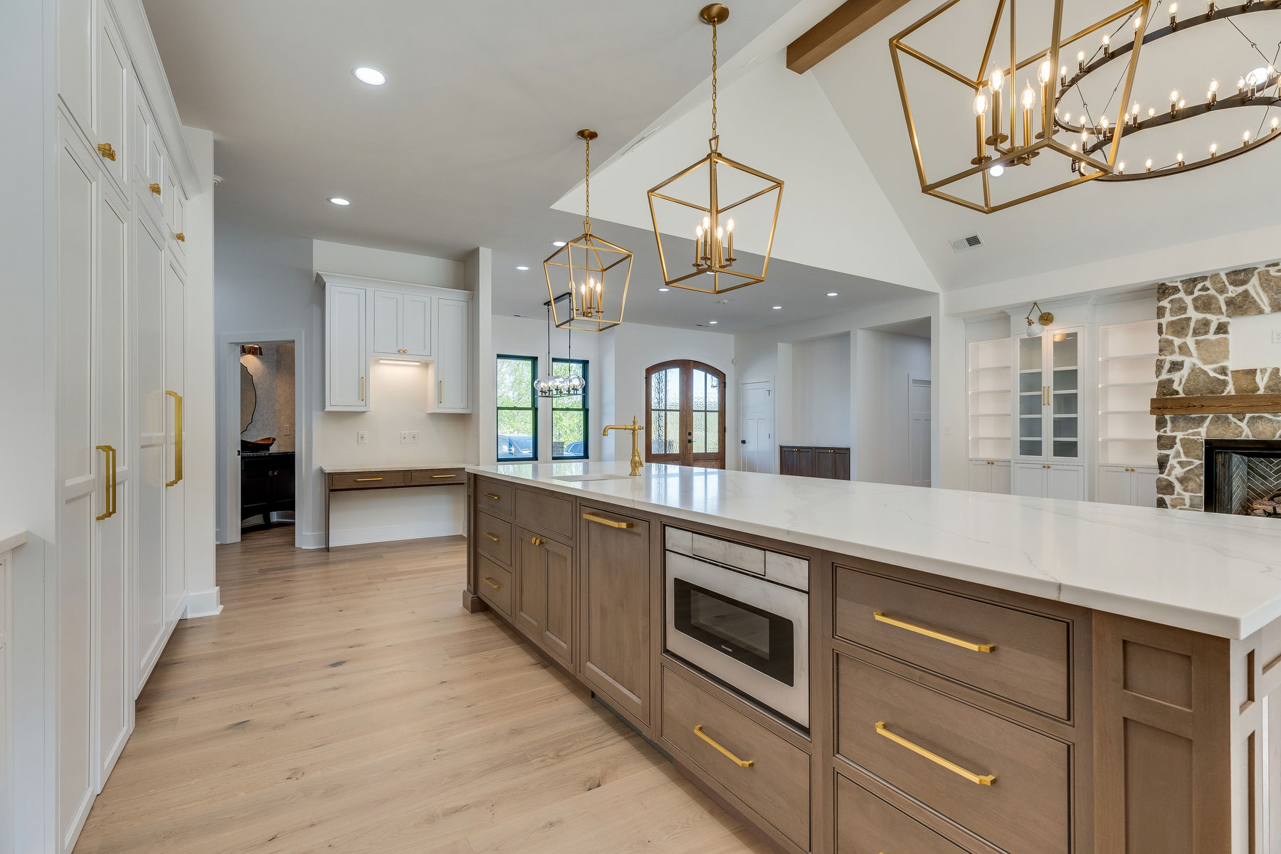 trumark construction custom home rock springs kitchen