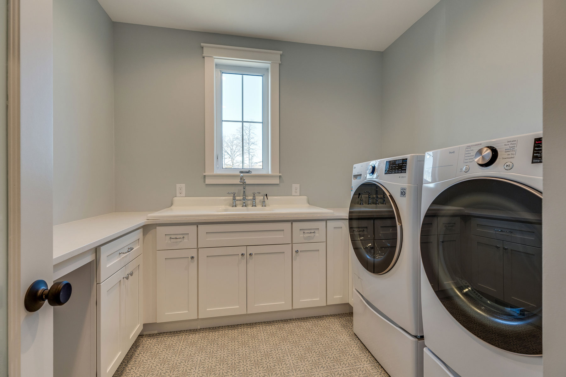 trumark construction custom home trails end laundry