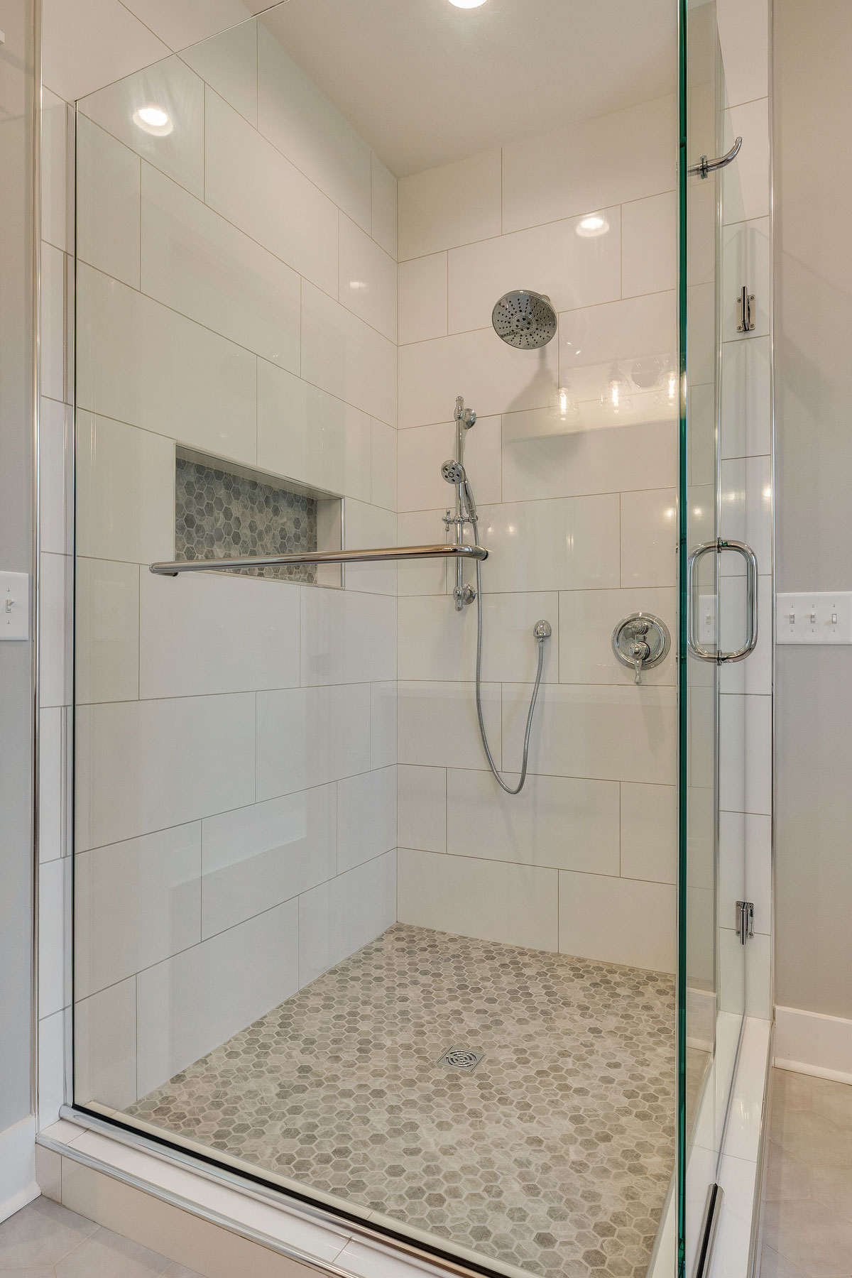 trumark construction custom home trails end master shower